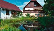 Blick vom Garten auf die Ferienwohnung