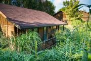 Unser "Naturhaus" (Haus 4) bietet Räume für 4 Personen und ist mit dem "Blauen Blockhaus" identisch.