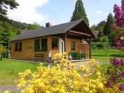 Ferienhütte Rübezahl mit 1200qm Naturgarten